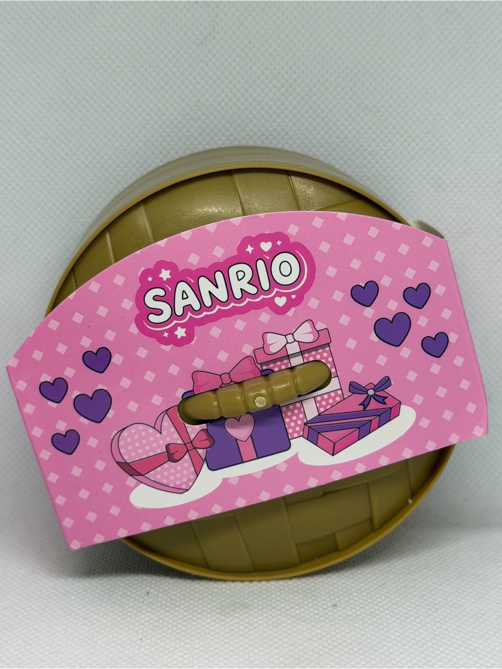 Sanrio Hello Kitty holographic glitter cat squishy